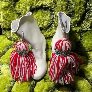 Parade Majorette boots with Pom Poms